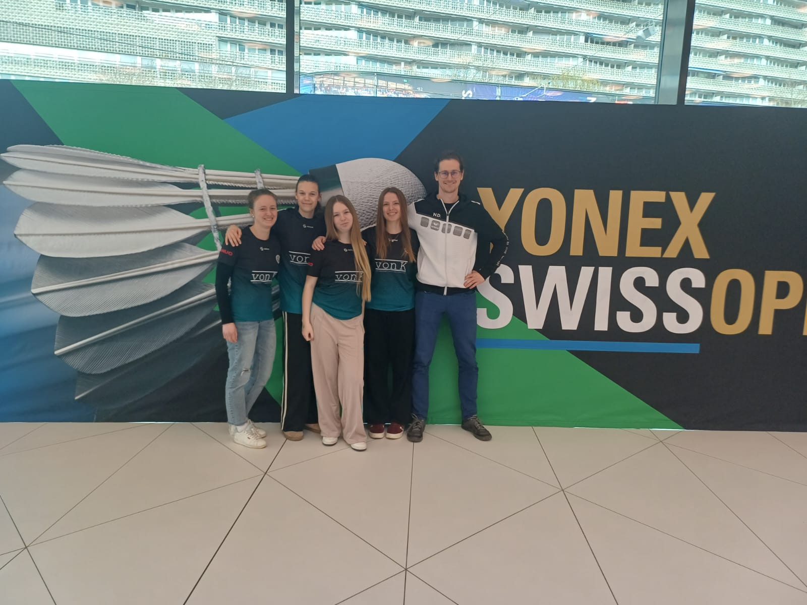 Jugendausflug zum Yonex Swiss Open nach Basel