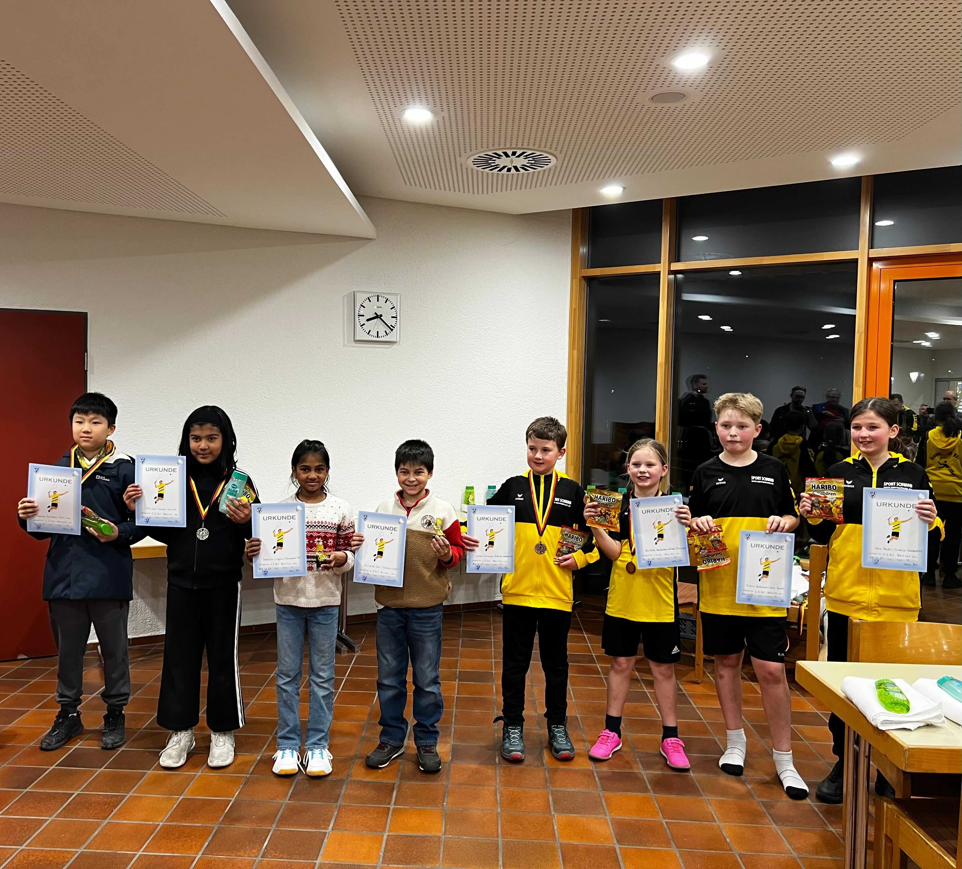 Turnierbericht – Badminton Bezirks Ranglistenturnier D-Jugend in Kleininhersheim (14.03.2026)